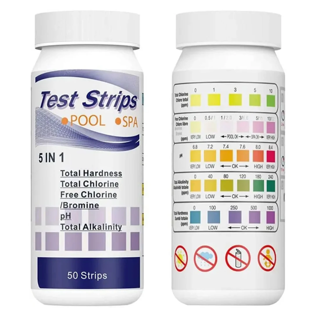 Ph Up Down Solution - 5 in 1 PH Test Strips