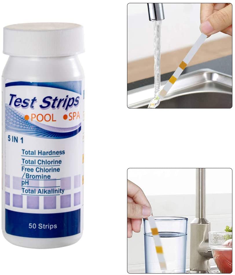 50pcs Multipurpose 5 in 1 Chlo - Ph Up Down Solution reseña y precio