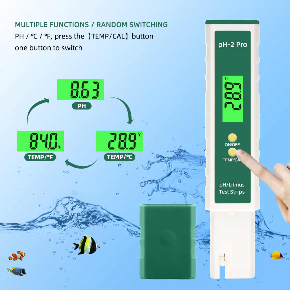 Yieryi Digital PH Meter with L - Ph Up Down Solution reseña y precio