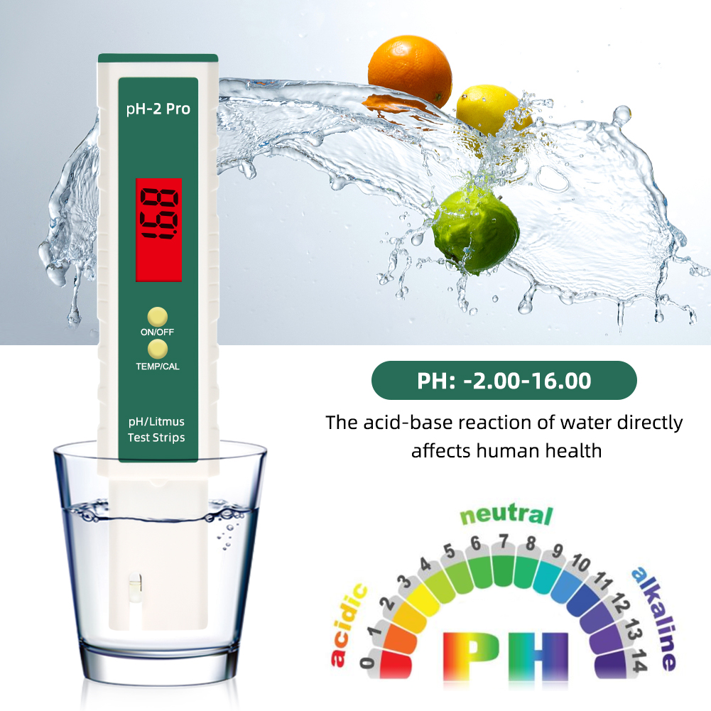 Yieryi Digital PH Meter with L - Ph Up Down Solution reseña y precio