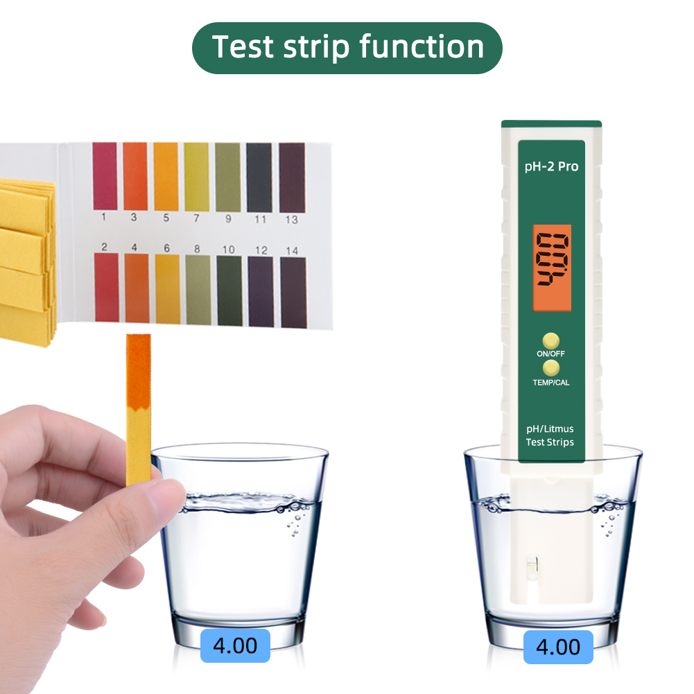 Yieryi Digital PH Meter with L - Ph Up Down Solution reseña y precio