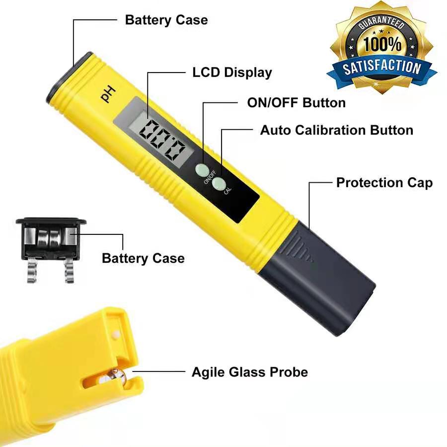 PH Meter 0.01 High Precision f - Ph Up Down Solution reseña y precio