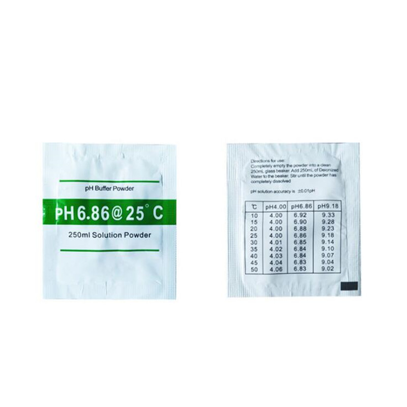 3pcs/lot PH Buffer Powder Meas - Ph Up Down Solution reseña y precio