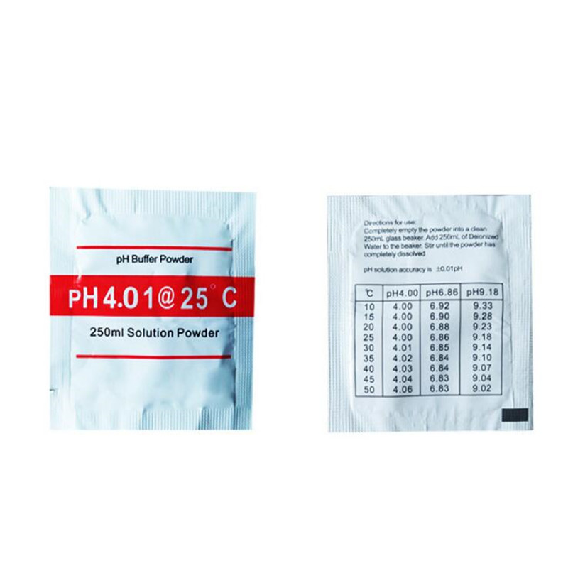 3pcs/lot PH Buffer Powder Meas - Ph Up Down Solution reseña y precio