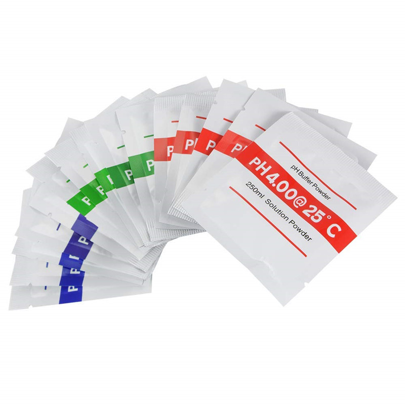 15pcs/lot 4.01 6.86 9.18 PH Me - Ph Up Down Solution reseña y precio