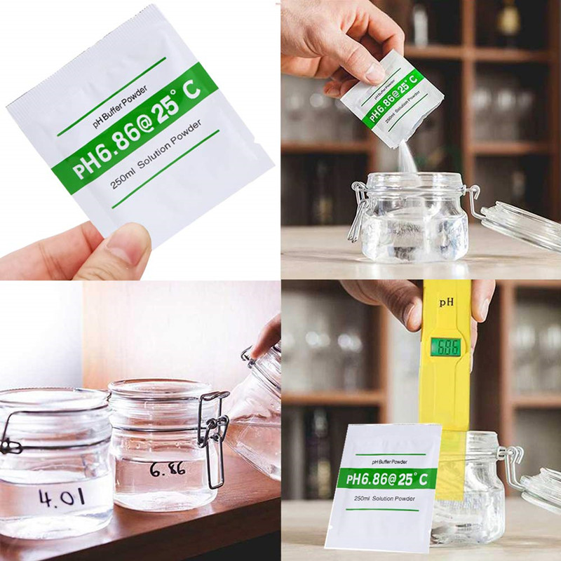 15pcs/lot 4.01 6.86 9.18 PH Me - Ph Up Down Solution reseña y precio