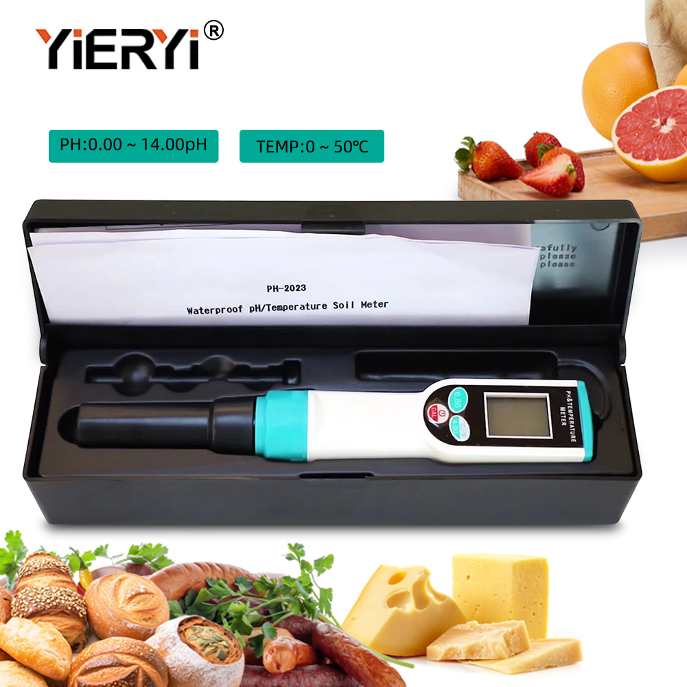 Yieryi Digital Ph Meter 0.00-1 - Ph Up Down Solution reseña y precio