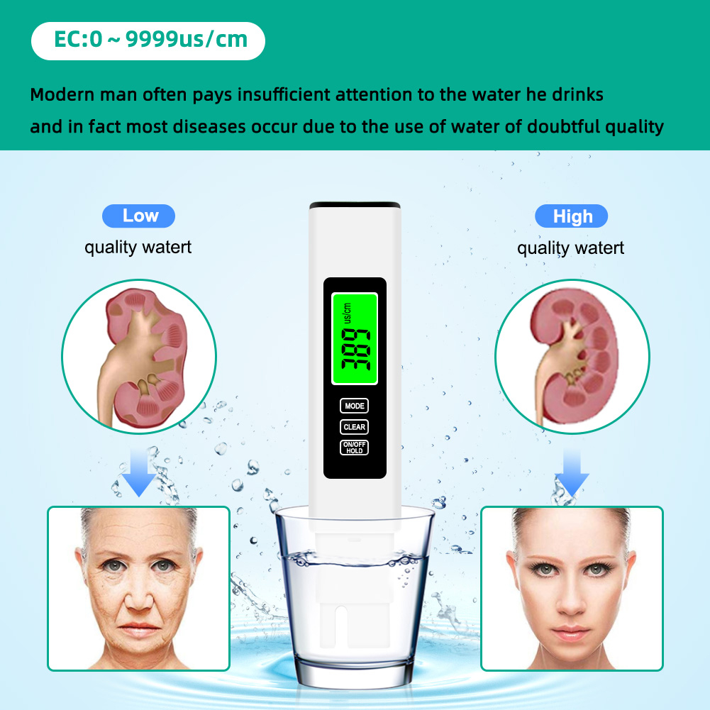 4 in 1 Digital Water Tester TD - Ec Meter Digital reseña y precio