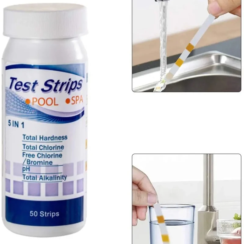 5 in 1  PH Test Strips Multipu - Ph Up Down Solution reseña y precio