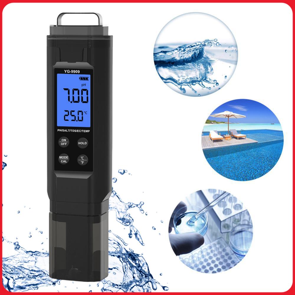 5 in 1 Digital Water Quality T - Ec Meter Digital reseña y precio