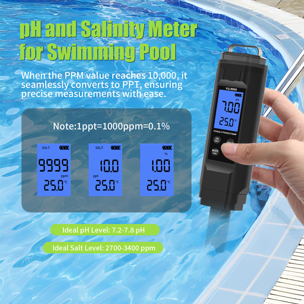 5 in 1 Digital Water Quality T - Ec Meter Digital reseña y precio