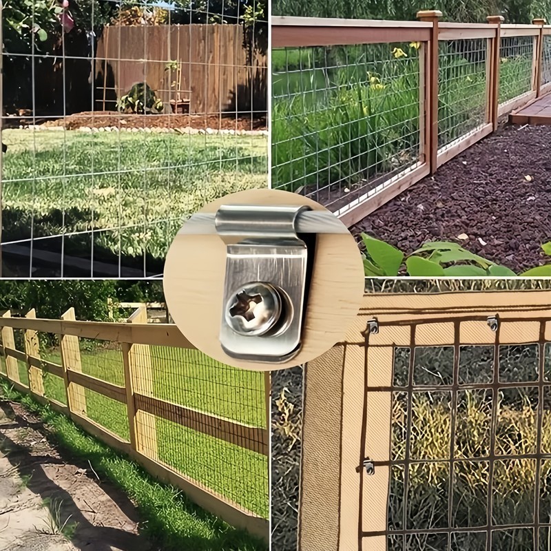 95 Clips + 95 Nails, Rustproof - Urban Farming Usa reseña y precio