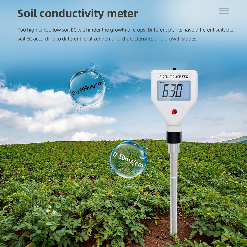 EC Tester Digital Soil Meter A - Ec Meter Digital reseña y precio