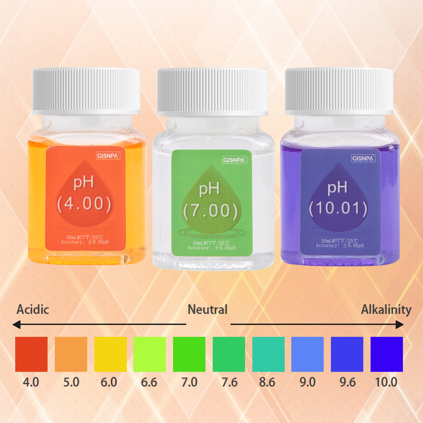 50ML pH Meter Calibration Liqu - Ph Up Down Solution reseña y precio