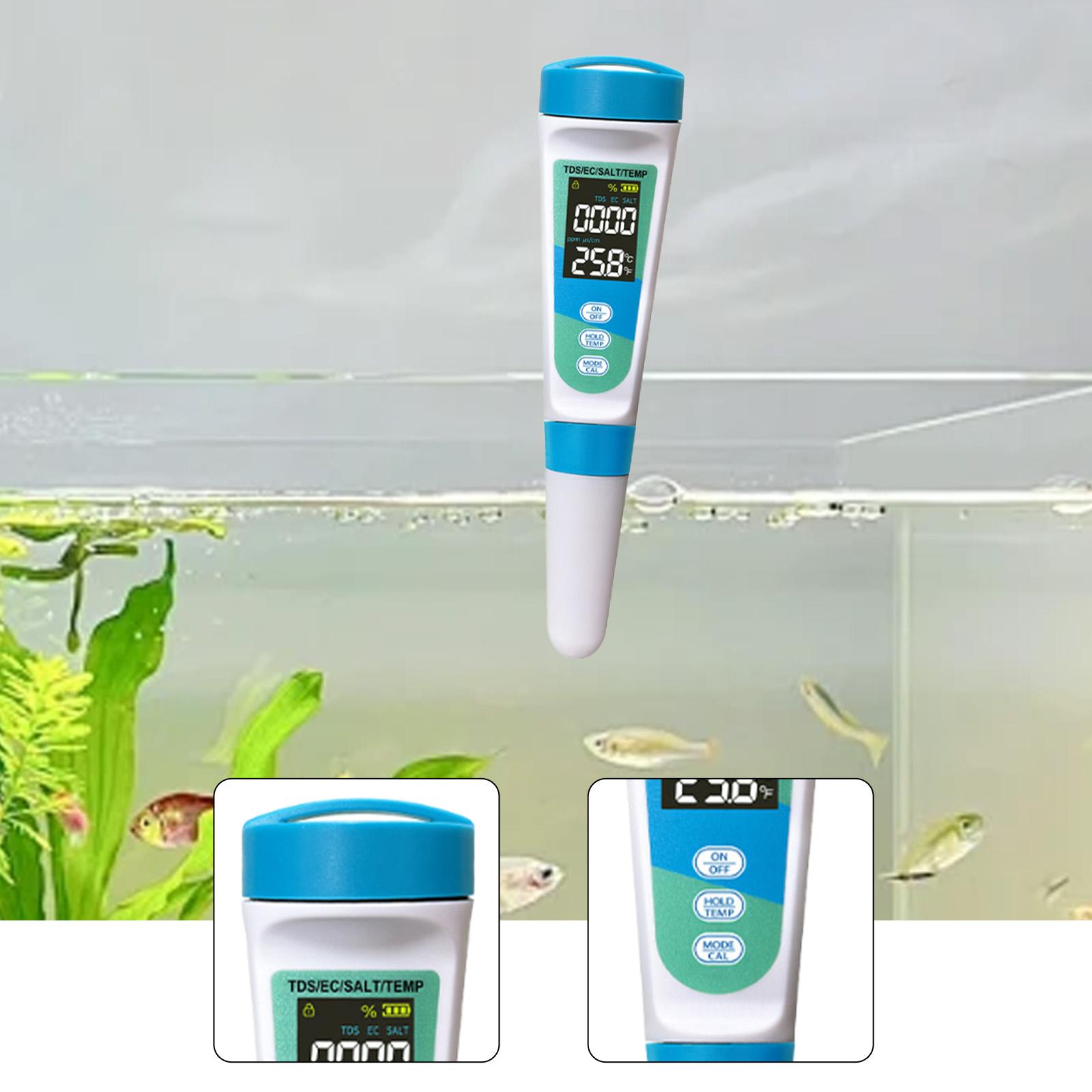 4 in 1 EC TDS SALT Temperature - Ec Meter Digital reseña y precio