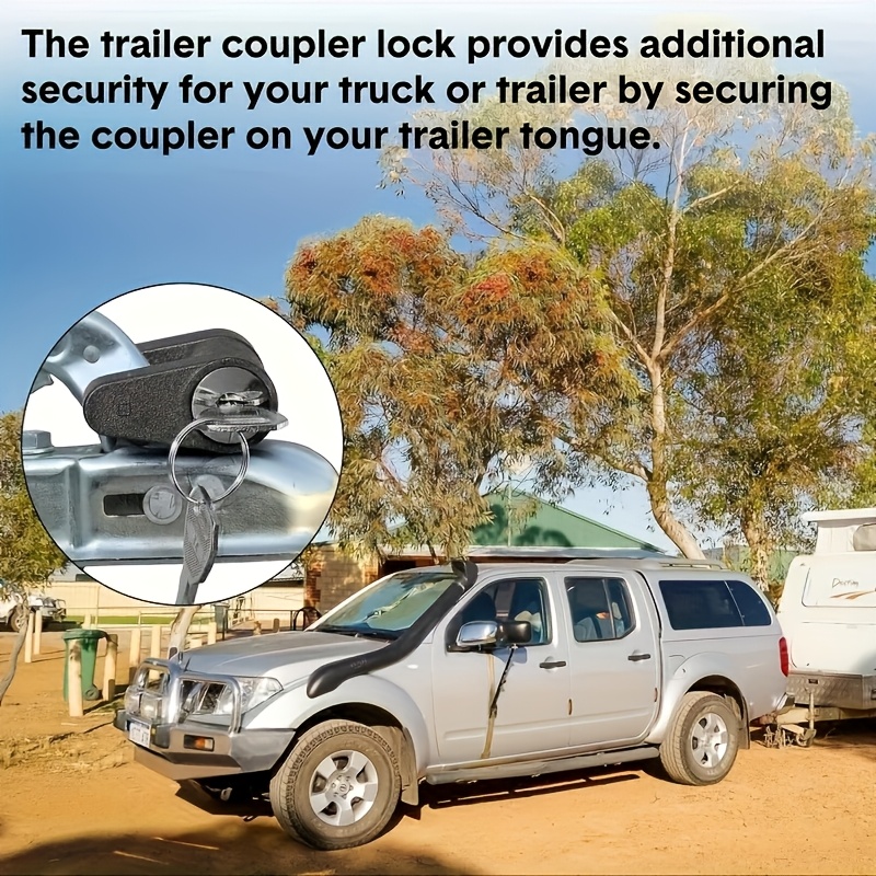 Trailer Hitch Lock, it feature - Urban Farming Usa reseña y precio