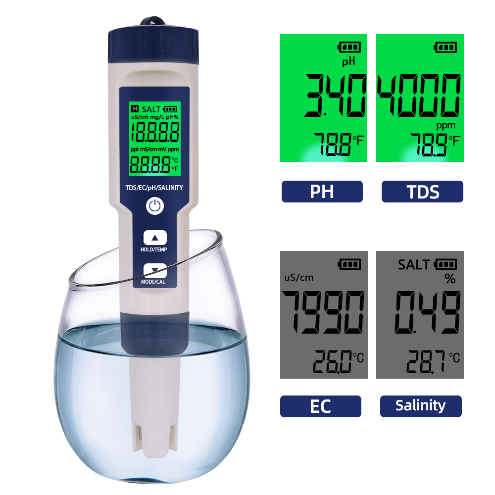 Professional Water Quality Tes - Ec Meter Digital reseña y precio