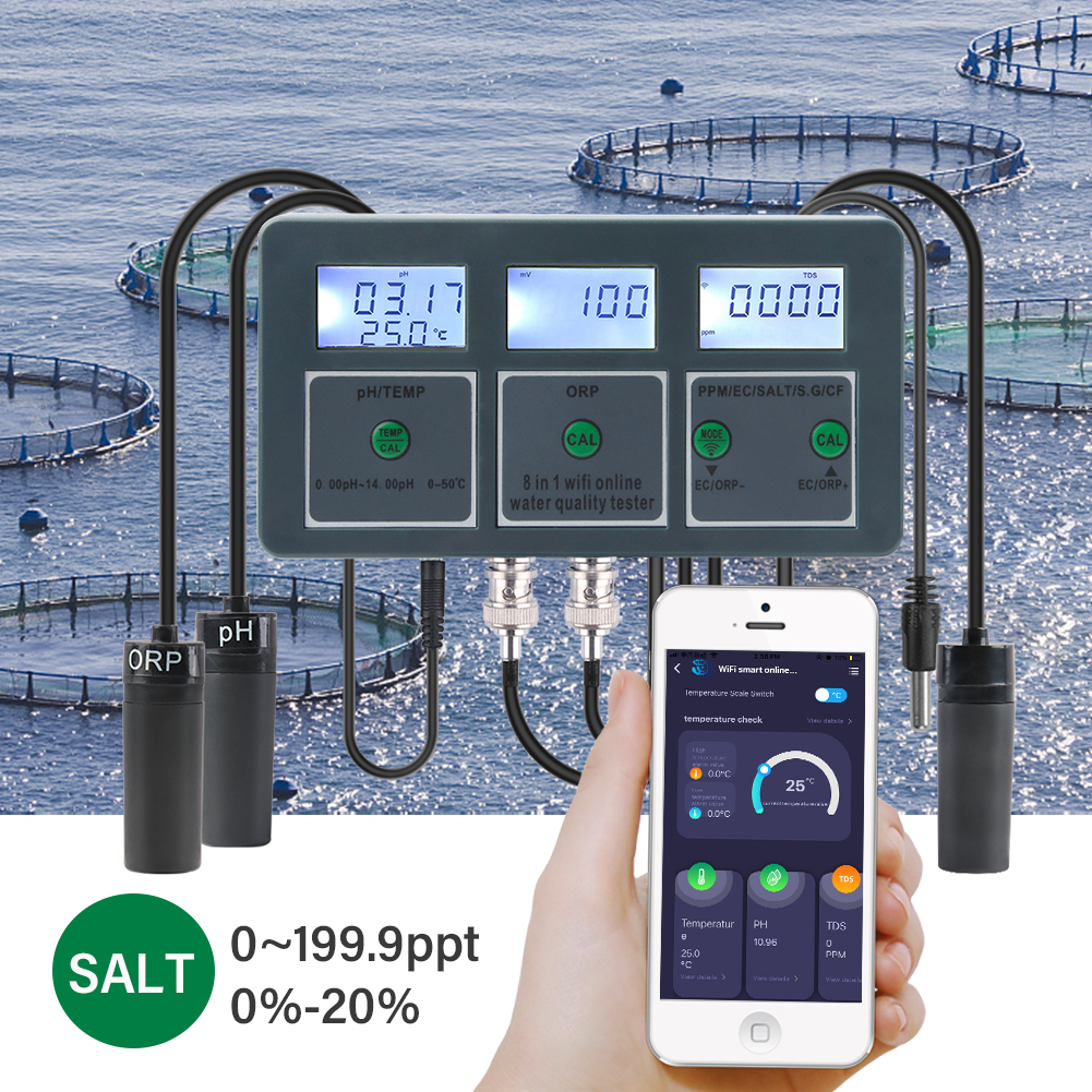 Yieryi WiFi Tuya Smart PH ORP  - Ec Meter Digital reseña y precio